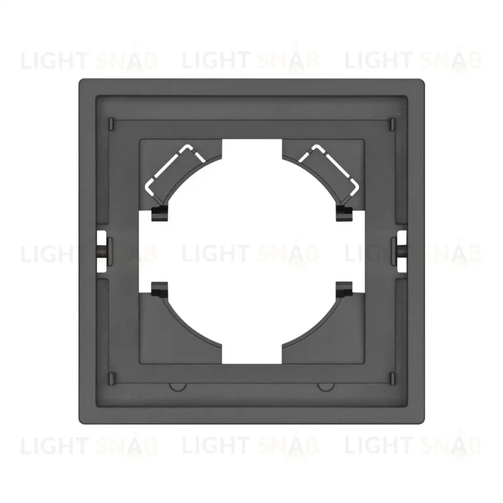 Рамка пластиковая на 1 пост Arlight FRM-TENDO-SFPL-1-GR 054644 054644