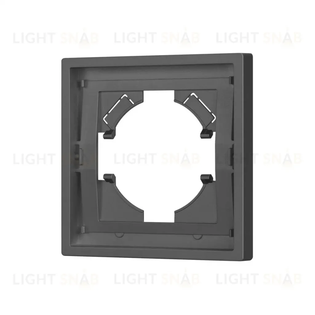Рамка пластиковая на 1 пост Arlight FRM-TENDO-SFPL-1-GR 054644 054644
