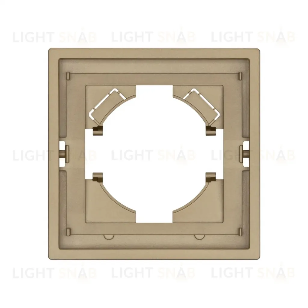 Рамка пластиковая на 1 пост Arlight FRM-TENDO-SFPL-1-GD 054643 054643