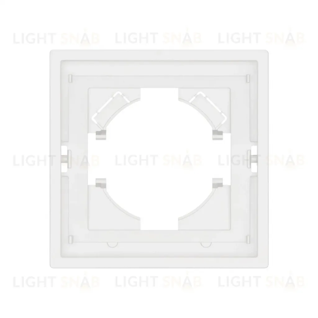 Рамка пластиковая на 1 пост Arlight FRM-TENDO-SFPL-1-WH 054645 054645