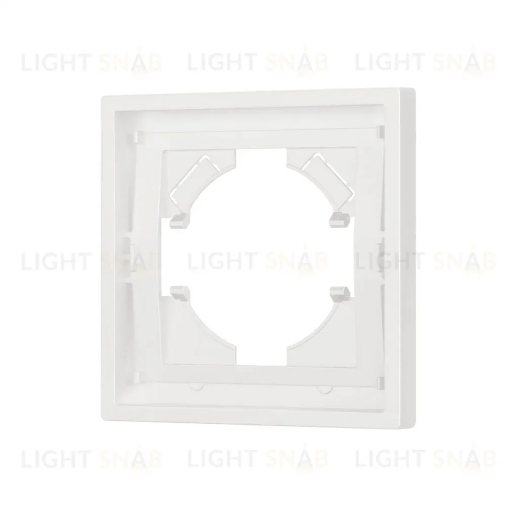 Рамка пластиковая на 1 пост Arlight FRM-TENDO-SFPL-1-WH 054645 054645