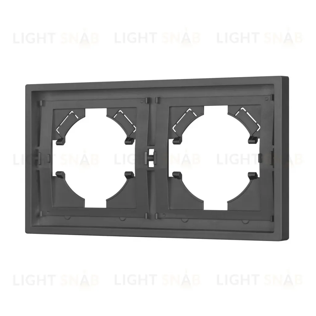 Рамка пластиковая на 2 поста Arlight FRM-TENDO-SFPL-2-GR 054648 054648