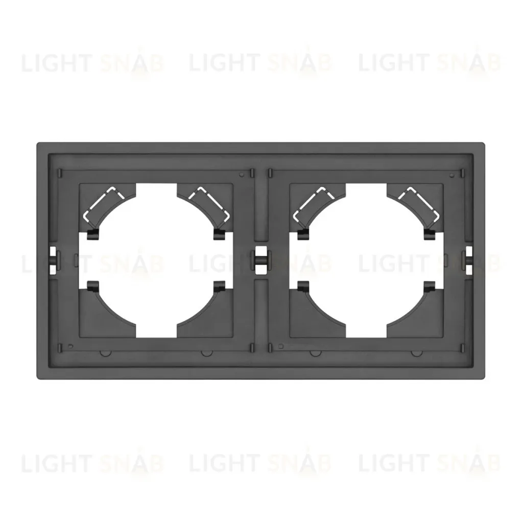 Рамка пластиковая на 2 поста Arlight FRM-TENDO-SFPL-2-GR 054648 054648
