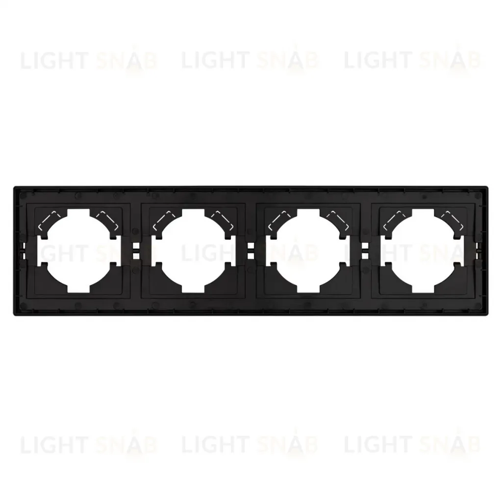 Рамка пластиковая на 4 поста Arlight FRM-TENDO-SFPL-4-GR 054655 054655