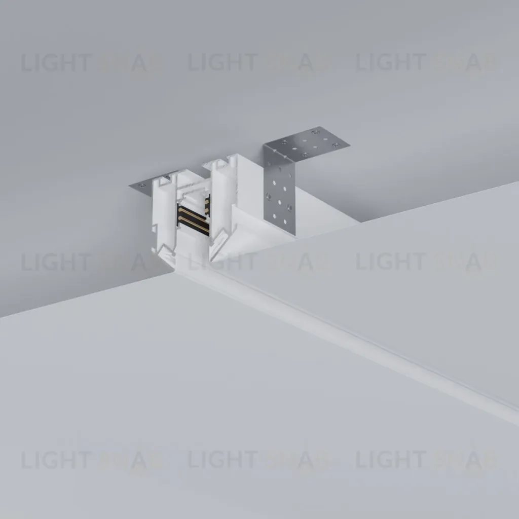 Крышка боковая 2шт Arlight MAG-ORIENT-COVER-SIDE-STR-2000 (WH) (Пластик) 059606 059606