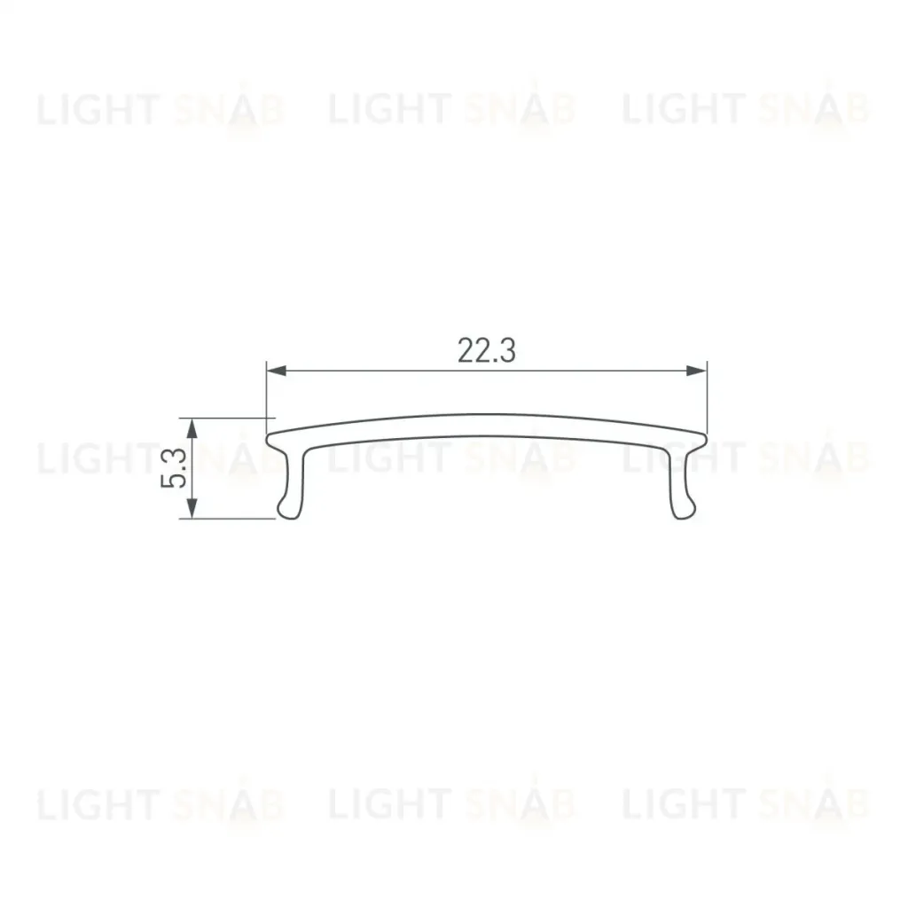 Экран Arlight ARH-WIDE-(F)-H10-2000 OPAL BLACK (Пластик) 060201 060201