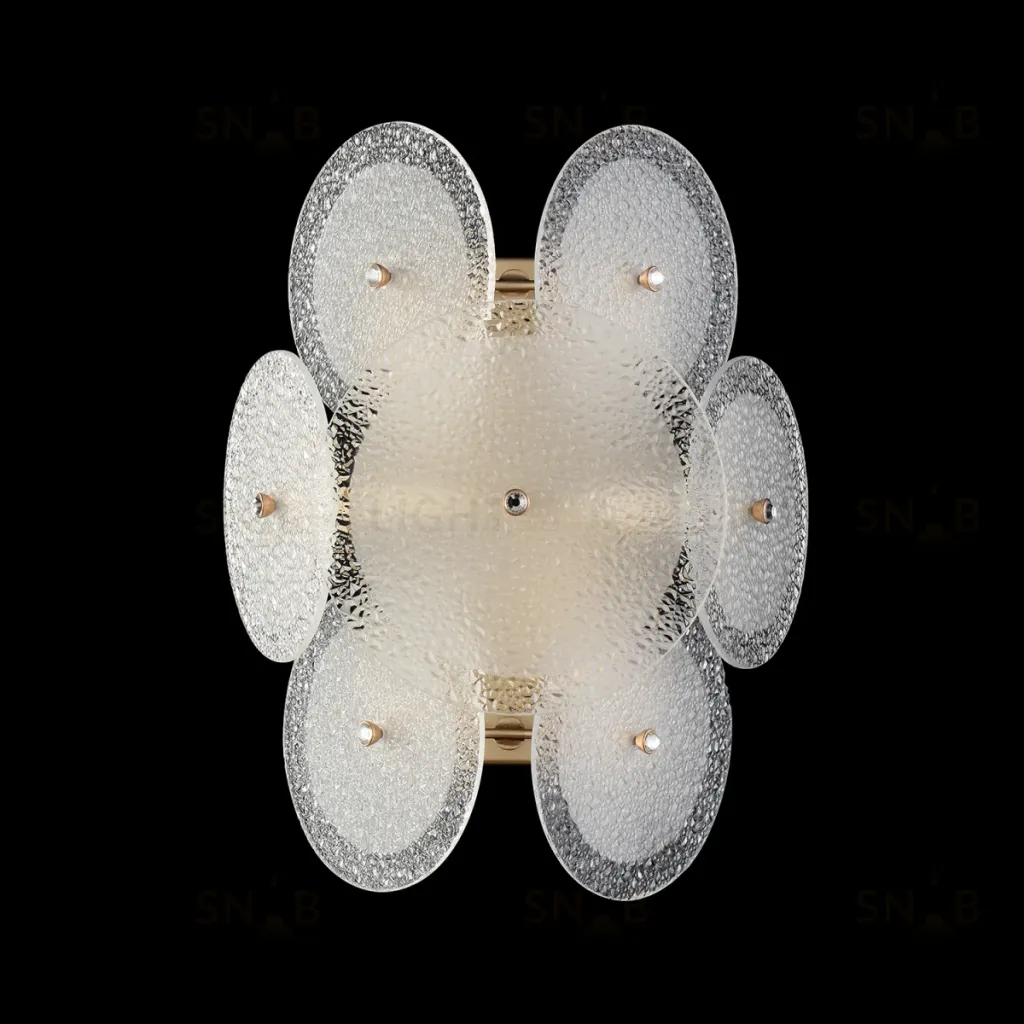 Настенный светильник Crystal Lux DANDELION AP2 GOLD DANDELION AP2 GOLD