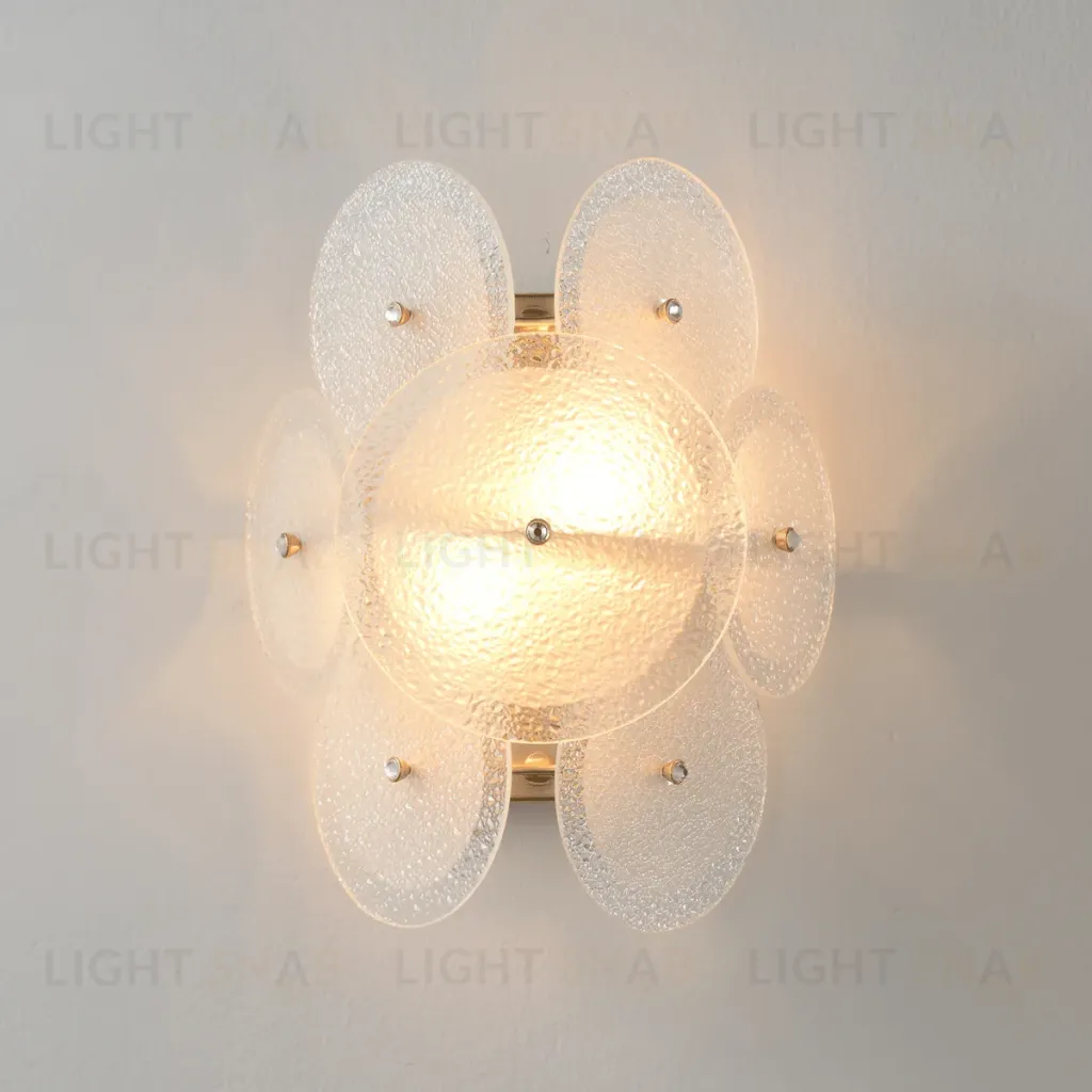 Настенный светильник Crystal Lux DANDELION AP2 GOLD DANDELION AP2 GOLD