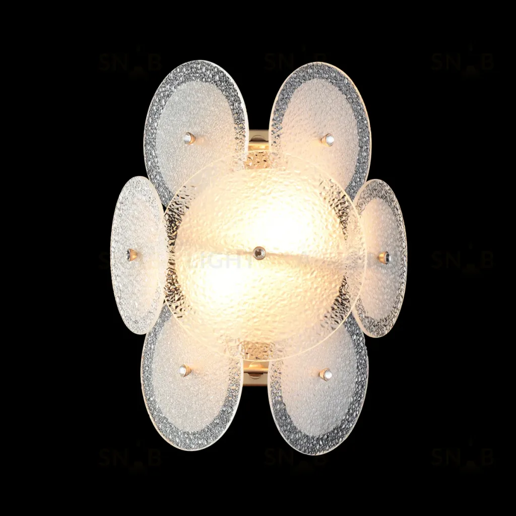 Настенный светильник Crystal Lux DANDELION AP2 GOLD DANDELION AP2 GOLD