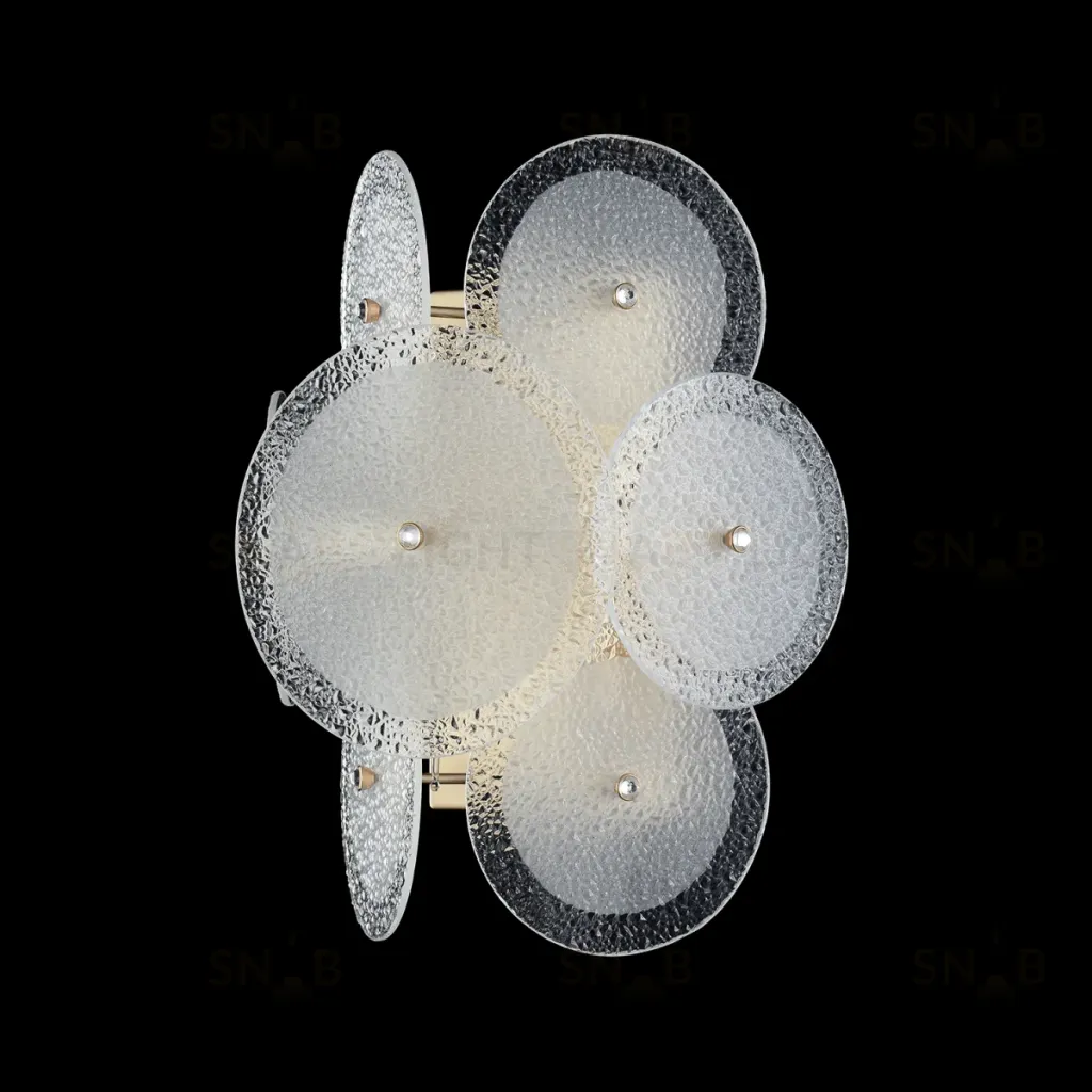 Настенный светильник Crystal Lux DANDELION AP2 GOLD DANDELION AP2 GOLD
