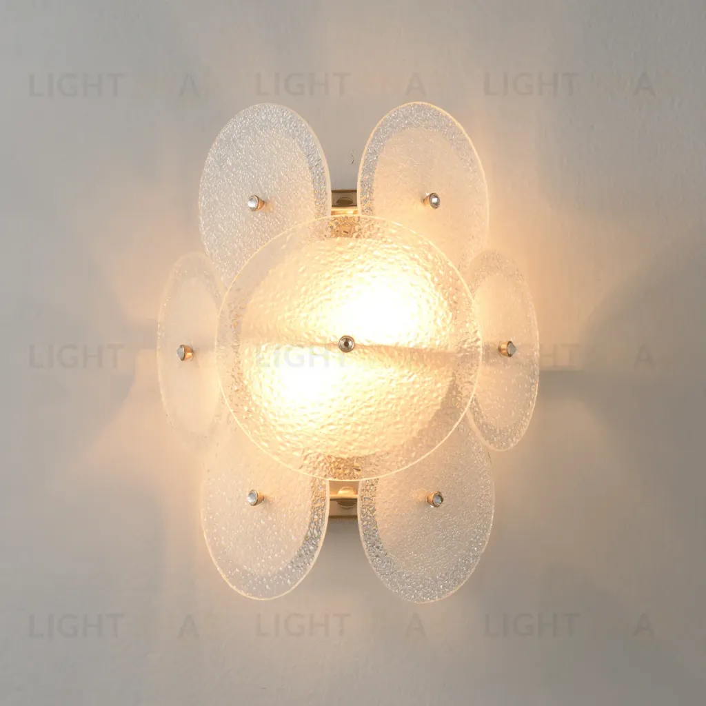 Настенный светильник Crystal Lux DANDELION AP2 GOLD DANDELION AP2 GOLD