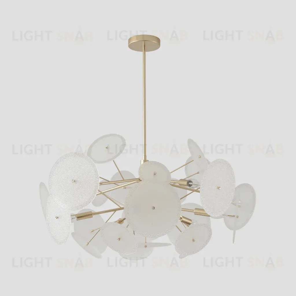 Люстра на штанге Crystal Lux DANDELION SP10 GOLD DANDELION SP10 GOLD