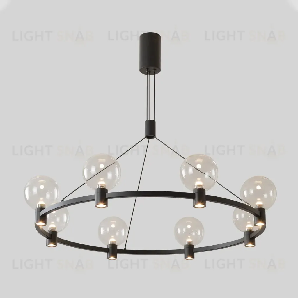 Подвесная люстра Crystal Lux DUET SP56W LED BLACK DUET SP56W LED BLACK