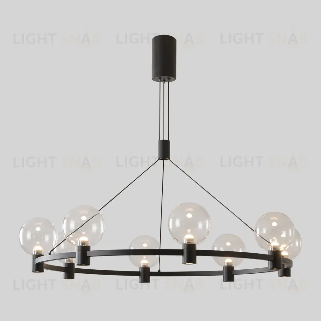 Подвесная люстра Crystal Lux DUET SP56W LED BLACK DUET SP56W LED BLACK