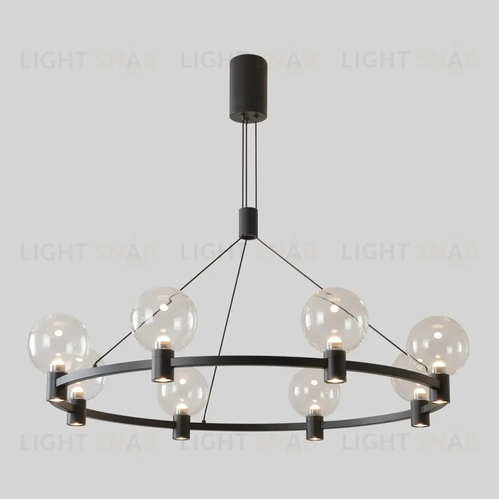 Подвесная люстра Crystal Lux DUET SP56W LED BLACK DUET SP56W LED BLACK