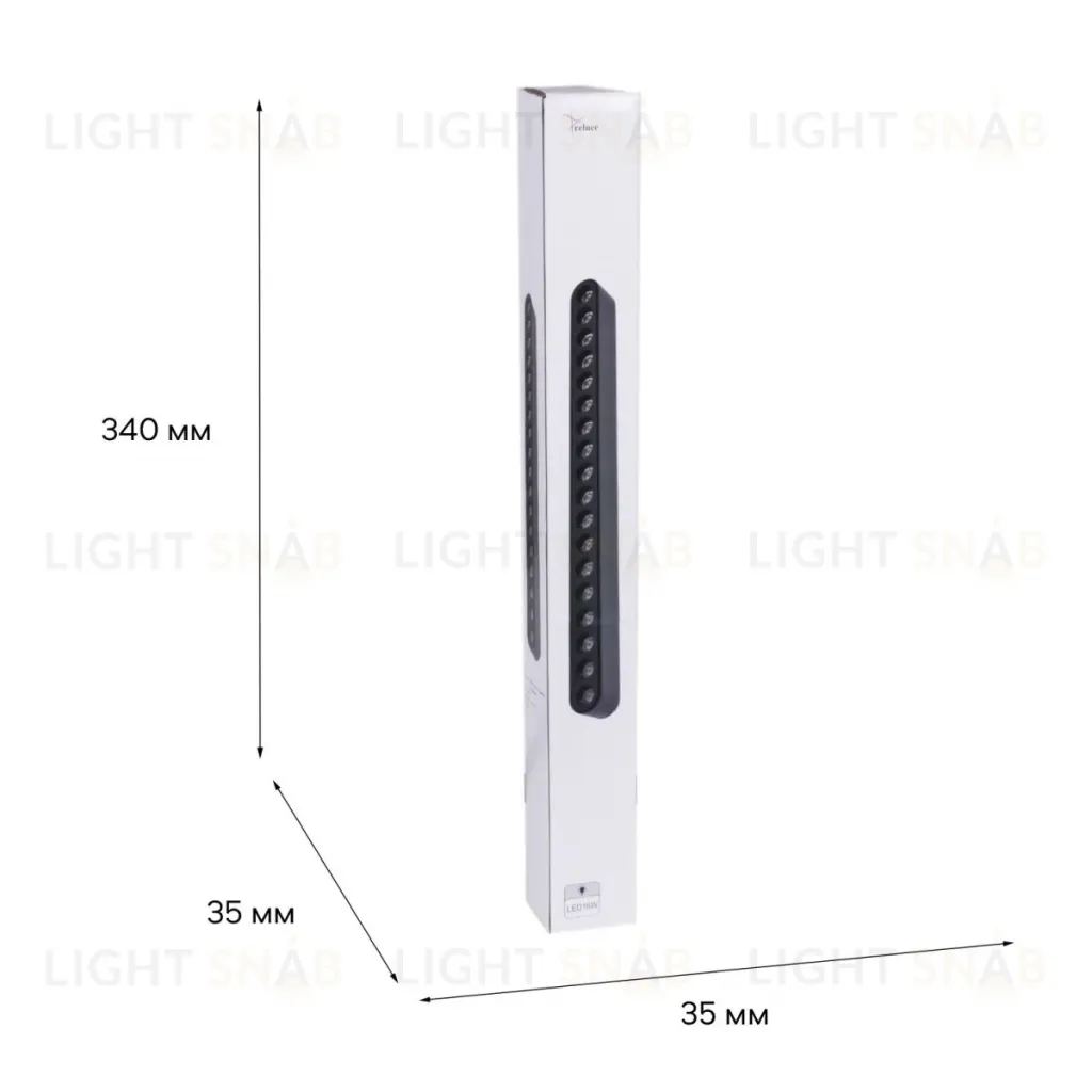 Трековый магнитный светильник (CCT+SMART) Reluce 13002-9.3-001UR magnetic LED16W BK CCT+SMART 13002-9.3-001UR magnetic LED16W BK CCT+SMART