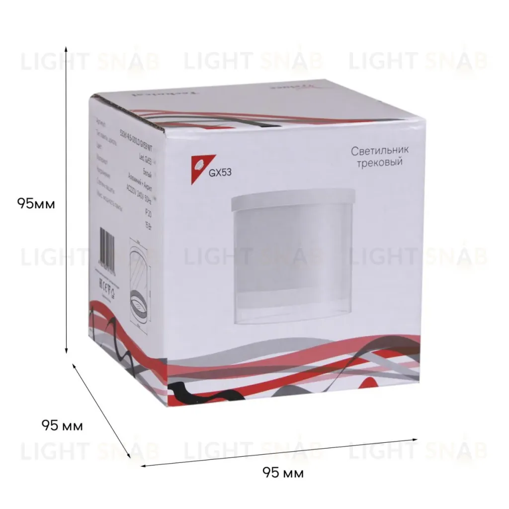 Накладной светильник (GX53, GU10, MR16, LED) Reluce 53061-9.5-001LD GX53 WT 53061-9.5-001LD GX53 WT