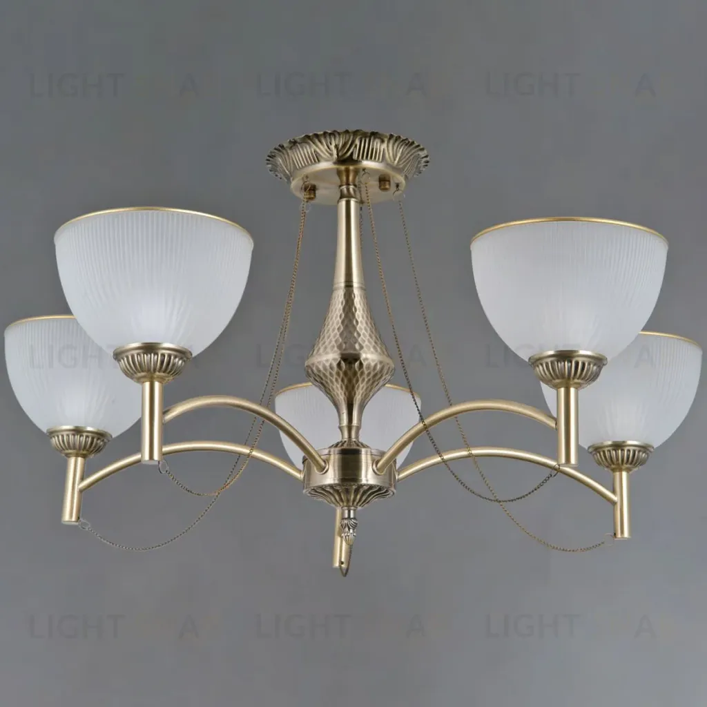 Люстра на штанге Illumico IL0653-5CSQ-25AB ELITE IL0653-5CSQ-25AB ELITE