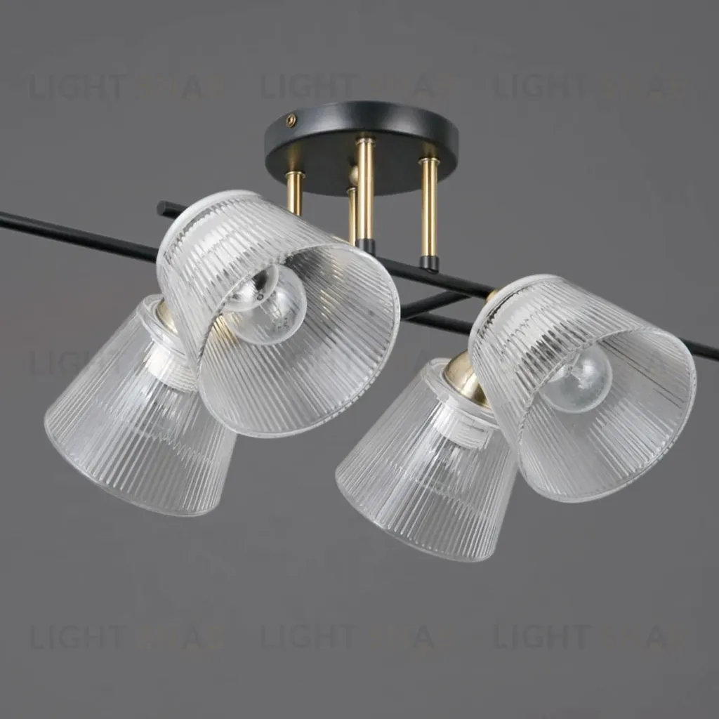 Потолочная люстра Illumico IL0845-6CSQ-25BKAB ELITE IL0845-6CSQ-25BKAB ELITE