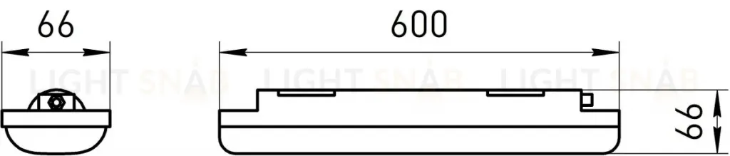 Линейный светильник Эра SPP-211-0-40K-036 Б0069202