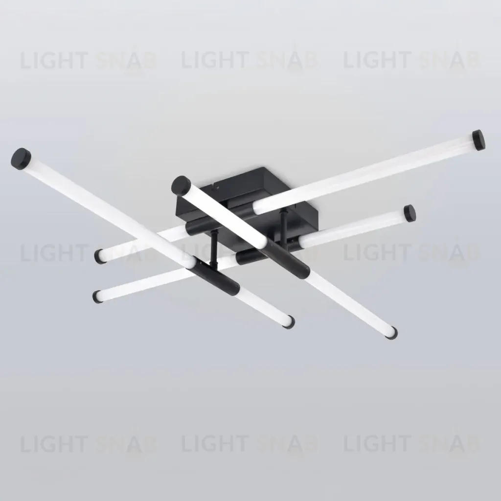 Потолочный светильник Эра Модерн Fliss CLL-1 72W 3K-6K RC BK Б0069744