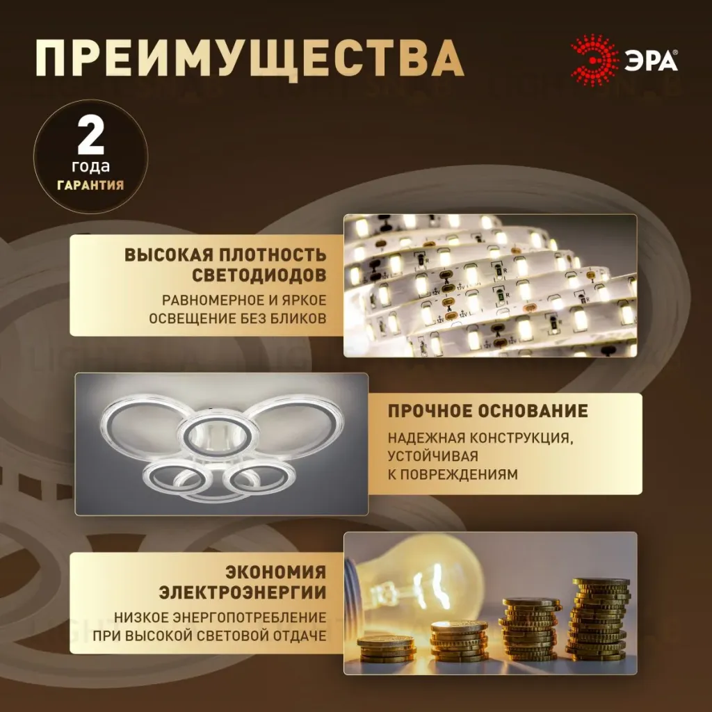 Потолочный светильник Эра Модерн Ring CLL-1-90W 3K-6,5K RC WH Б0069749