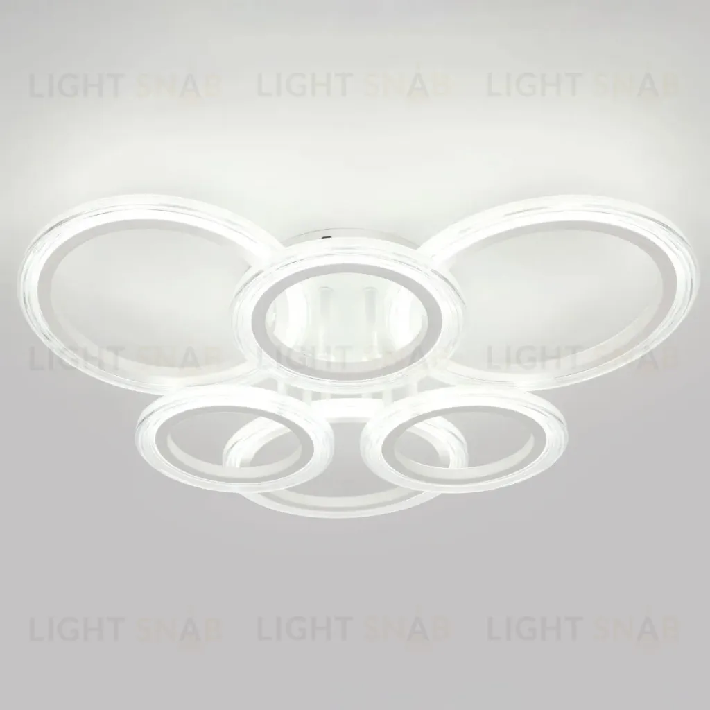Потолочный светильник Эра Модерн Ring CLL-1-90W 3K-6,5K RC WH Б0069749