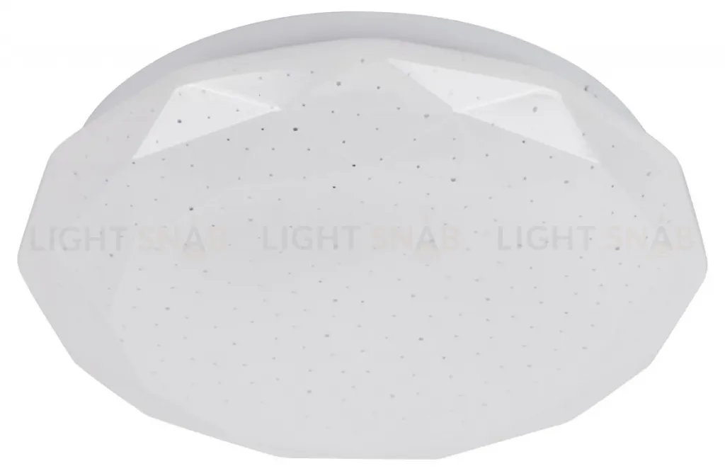 Потолочный светильник Эра Классик без ДУ SPB-6 WH 24W-4K Slim Sparkle Б0069787