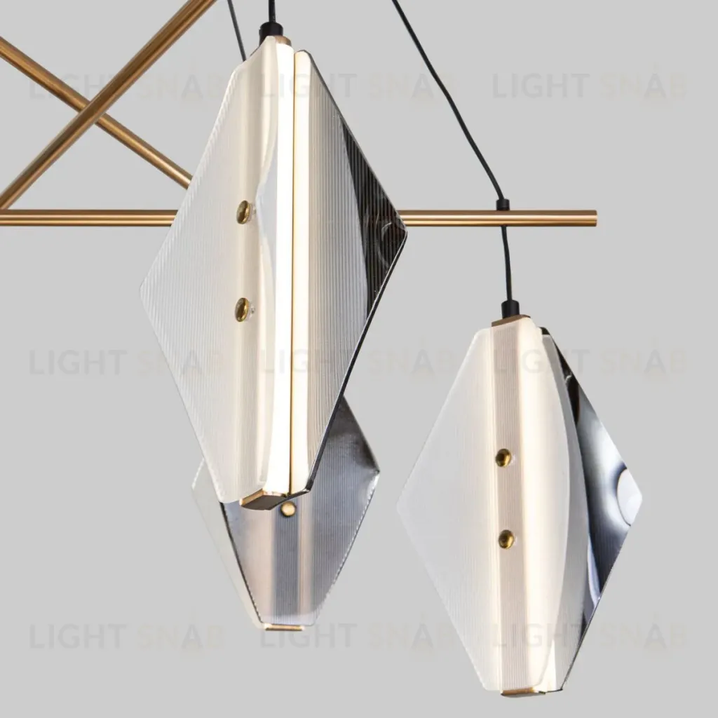 Подвесной светильник Eurosvet Glare 301054 LED латунь a071576 301054 LED латунь