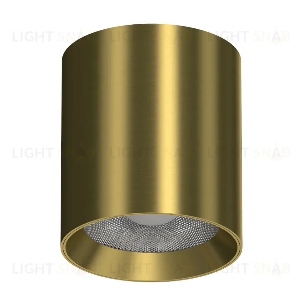Потолочный светильник влагозащищенный Italline IT014-0207 gold IT014-0207 gold