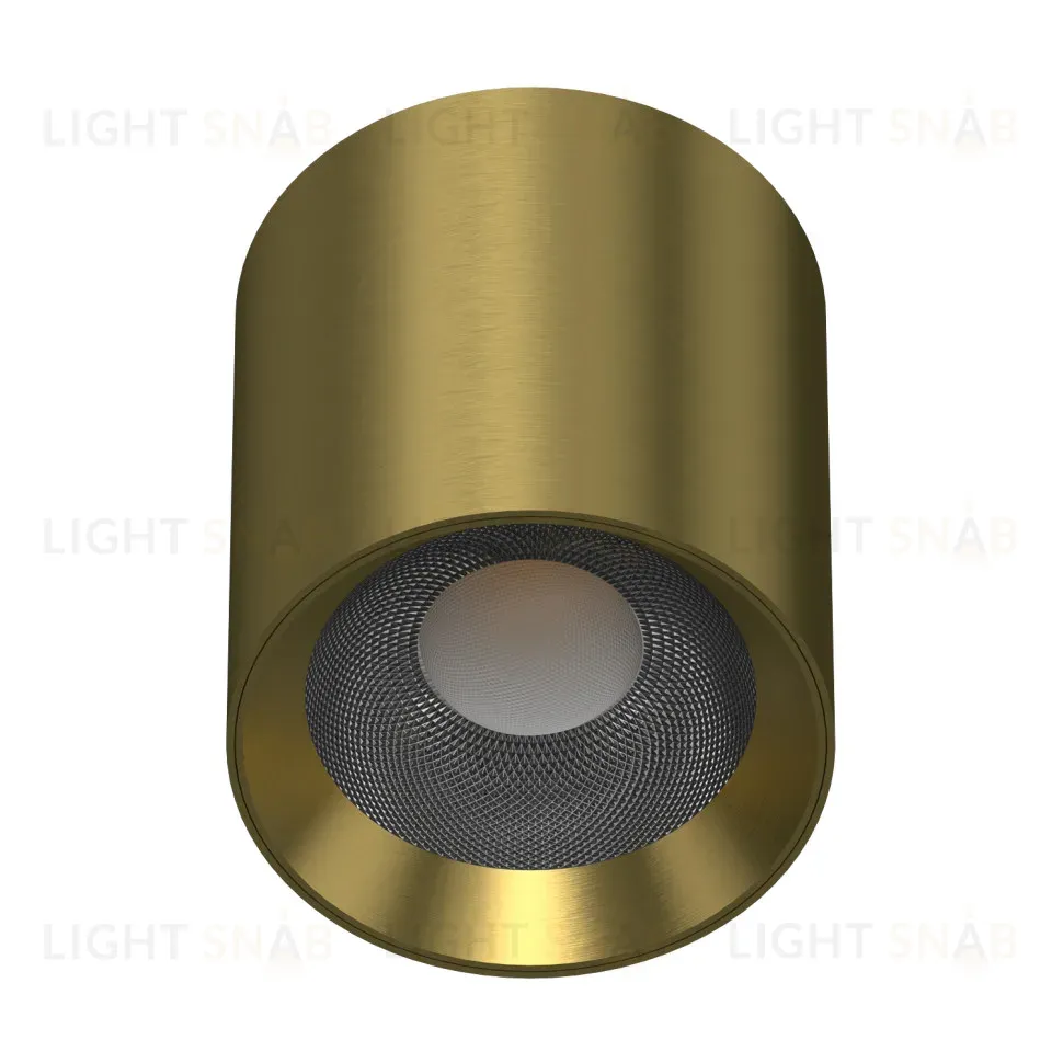 Потолочный светильник влагозащищенный Italline IT014-0207 gold IT014-0207 gold