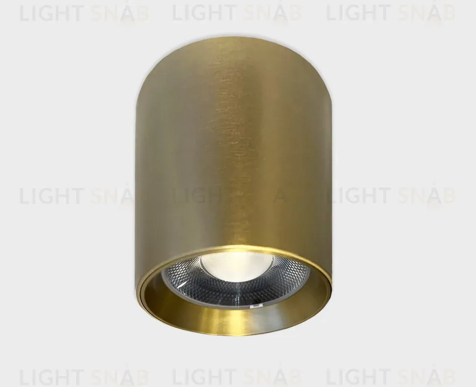 Потолочный светильник влагозащищенный Italline IT014-0207 gold IT014-0207 gold