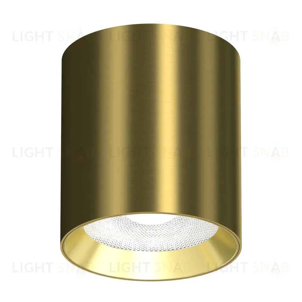 Потолочный светильник влагозащищенный Italline IT014-0207 gold IT014-0207 gold