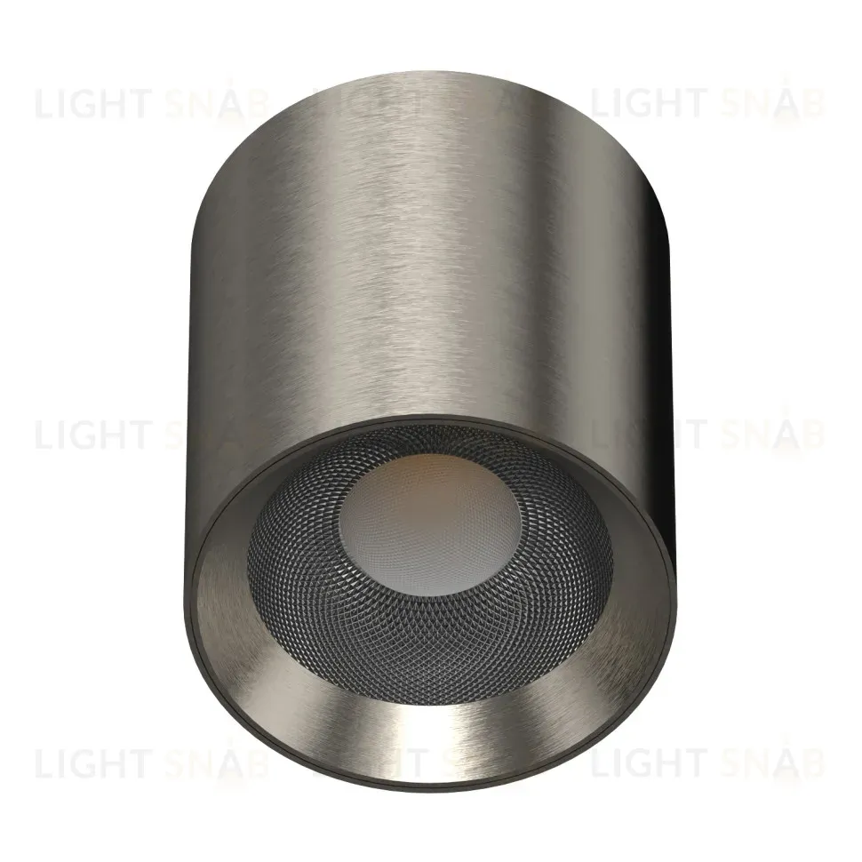 Потолочный светильник влагозащищенный Italline IT014-0207 nickel IT014-0207 nickel