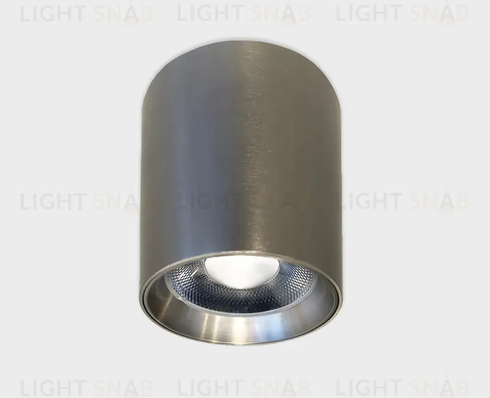 Потолочный светильник влагозащищенный Italline IT014-0207 nickel IT014-0207 nickel
