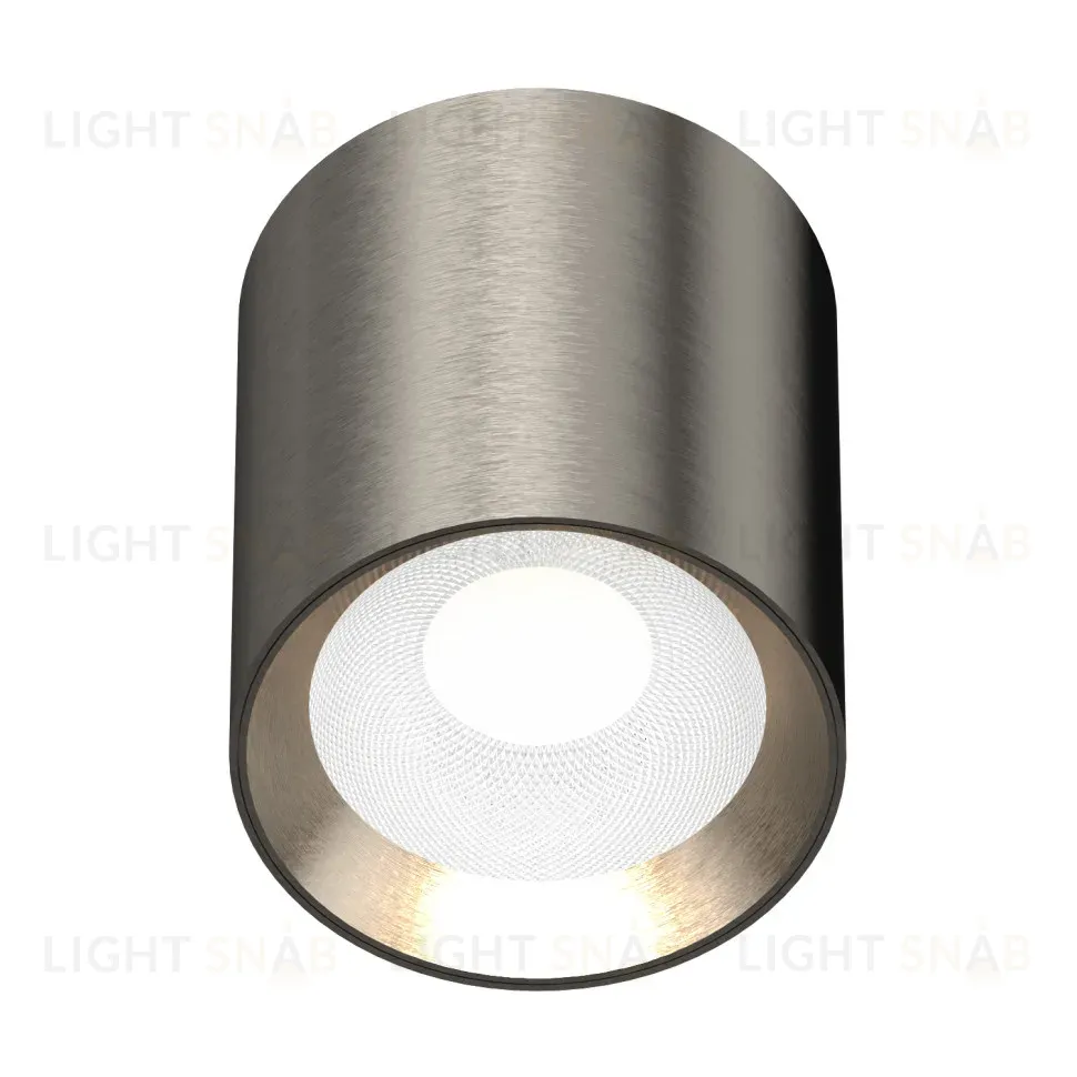 Потолочный светильник влагозащищенный Italline IT014-0207 nickel IT014-0207 nickel