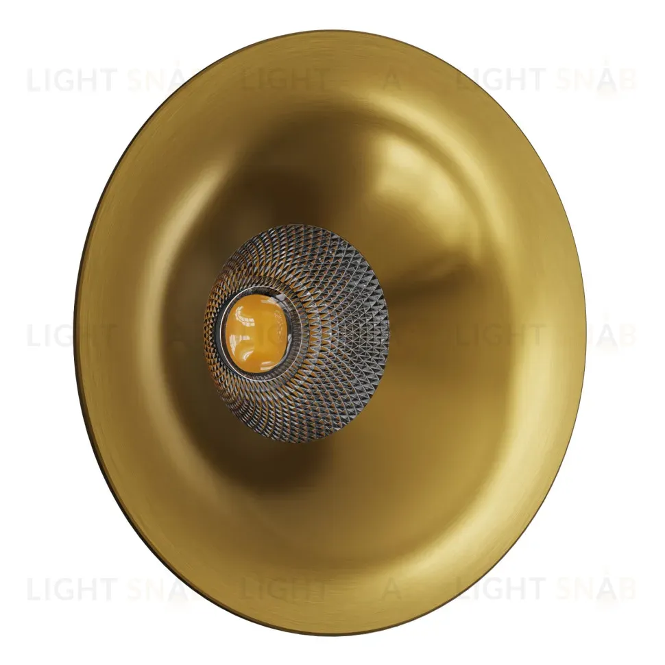 Встраиваемый влагозащищенный светильник Italline IT014-0208 gold IT014-0208 gold