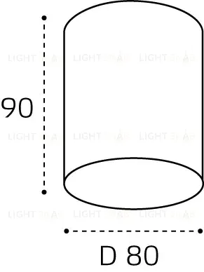 Потолочный светильник влагозащищенный Italline IT014-0207 nickel IT014-0207 nickel