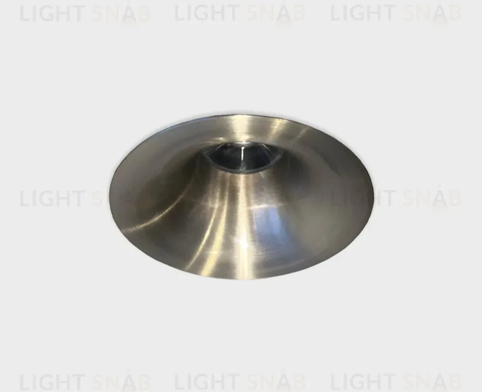 Встраиваемый влагозащищенный светильник Italline IT014-0208 nickel IT014-0208 nickel