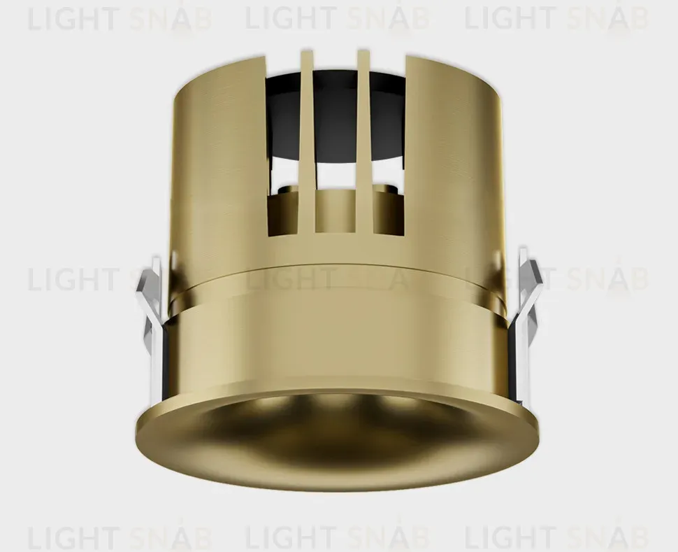 Встраиваемый влагозащищенный светильник Italline IT014-0208 gold IT014-0208 gold
