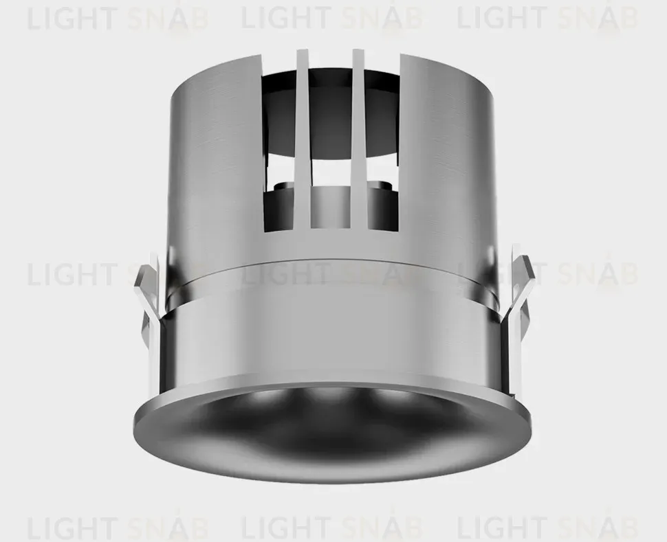 Встраиваемый влагозащищенный светильник Italline IT014-0208 nickel IT014-0208 nickel