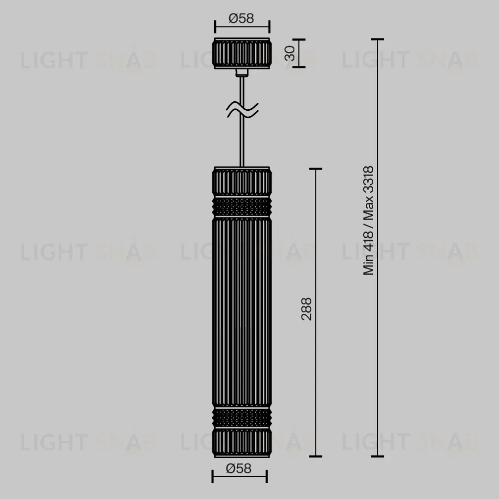 Подвесной светильник Maytoni Metropolis MOD475PL-01BS MOD475PL-01BS