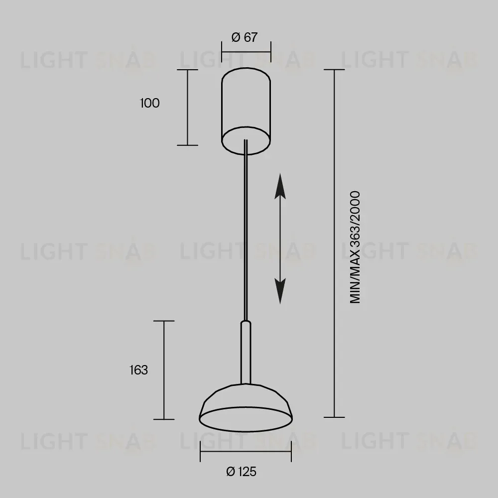 Подвесной светильник Maytoni Vita MOD451PL-L8B3K MOD451PL-L8B3K