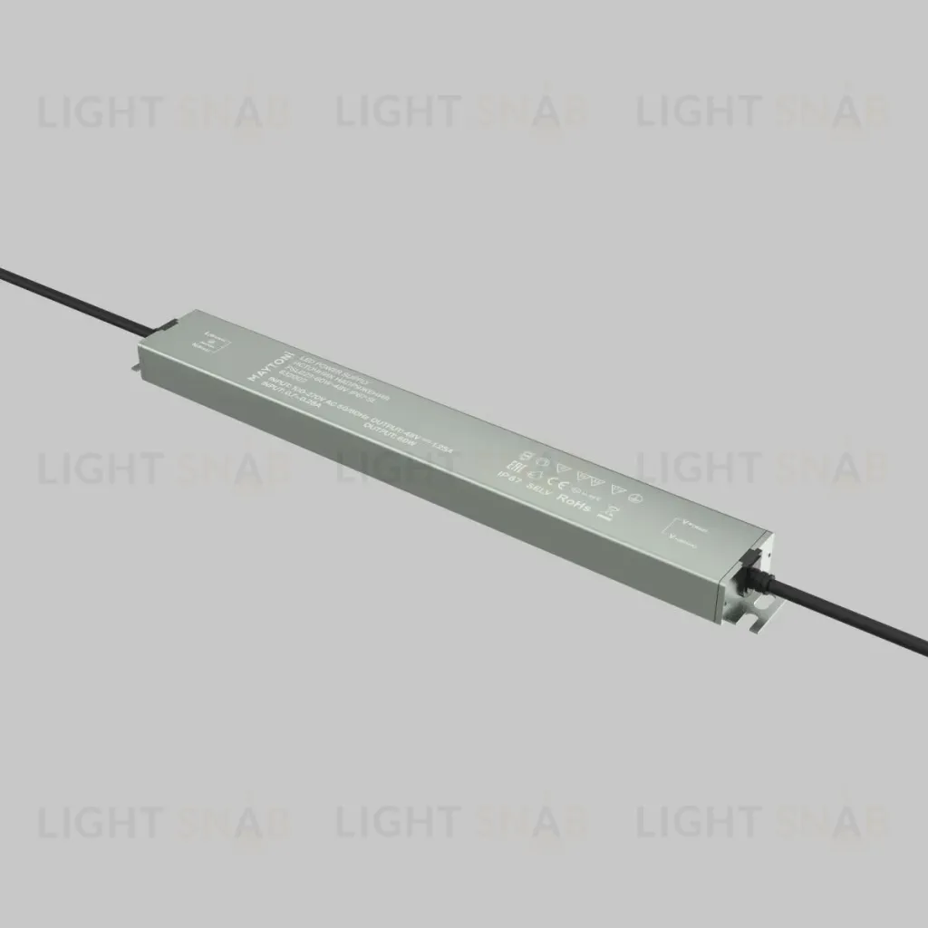 Блок питания Maytoni Led Strip PSL023 48В 60Вт IP 67 832002 832002