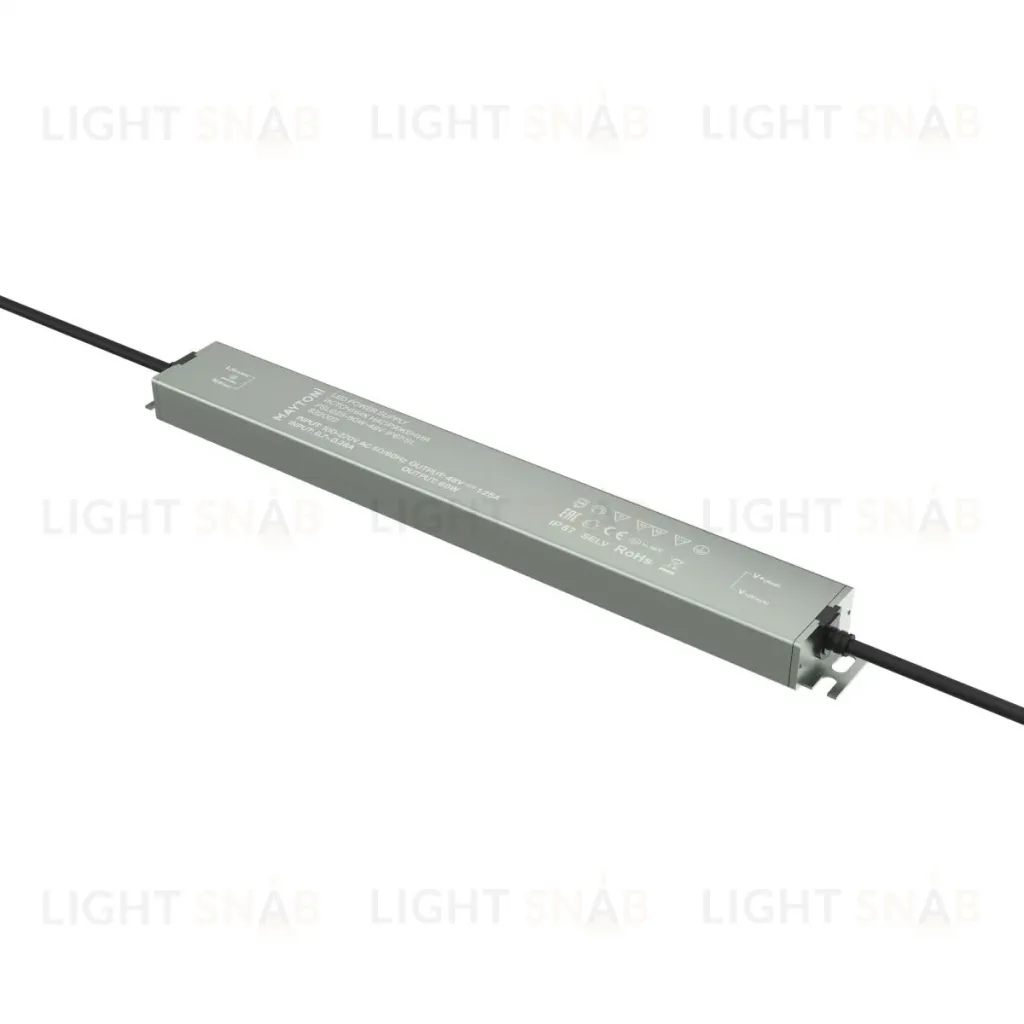 Блок питания Maytoni Led Strip PSL023 48В 60Вт IP 67 832002 832002
