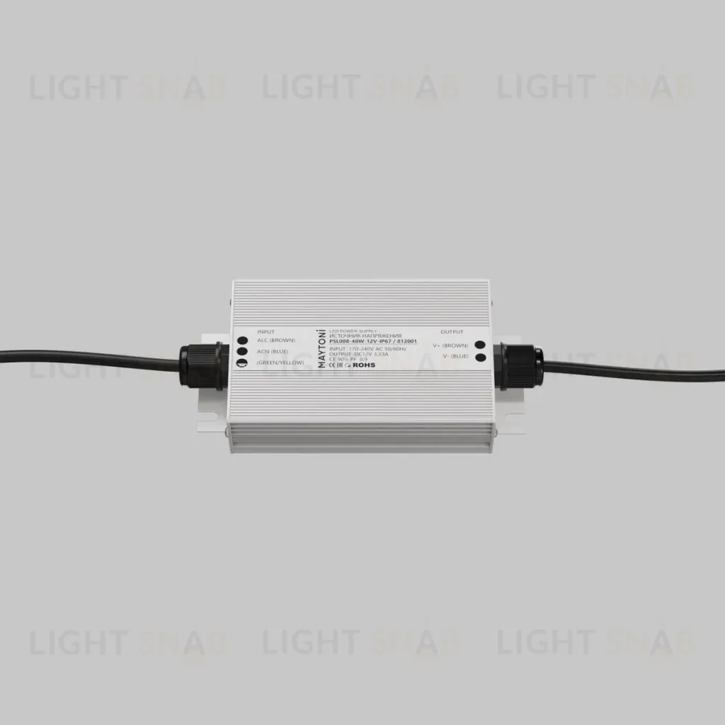 Блок питания Maytoni Led Strip PSL008 12В 40Вт IP67 812001 812001