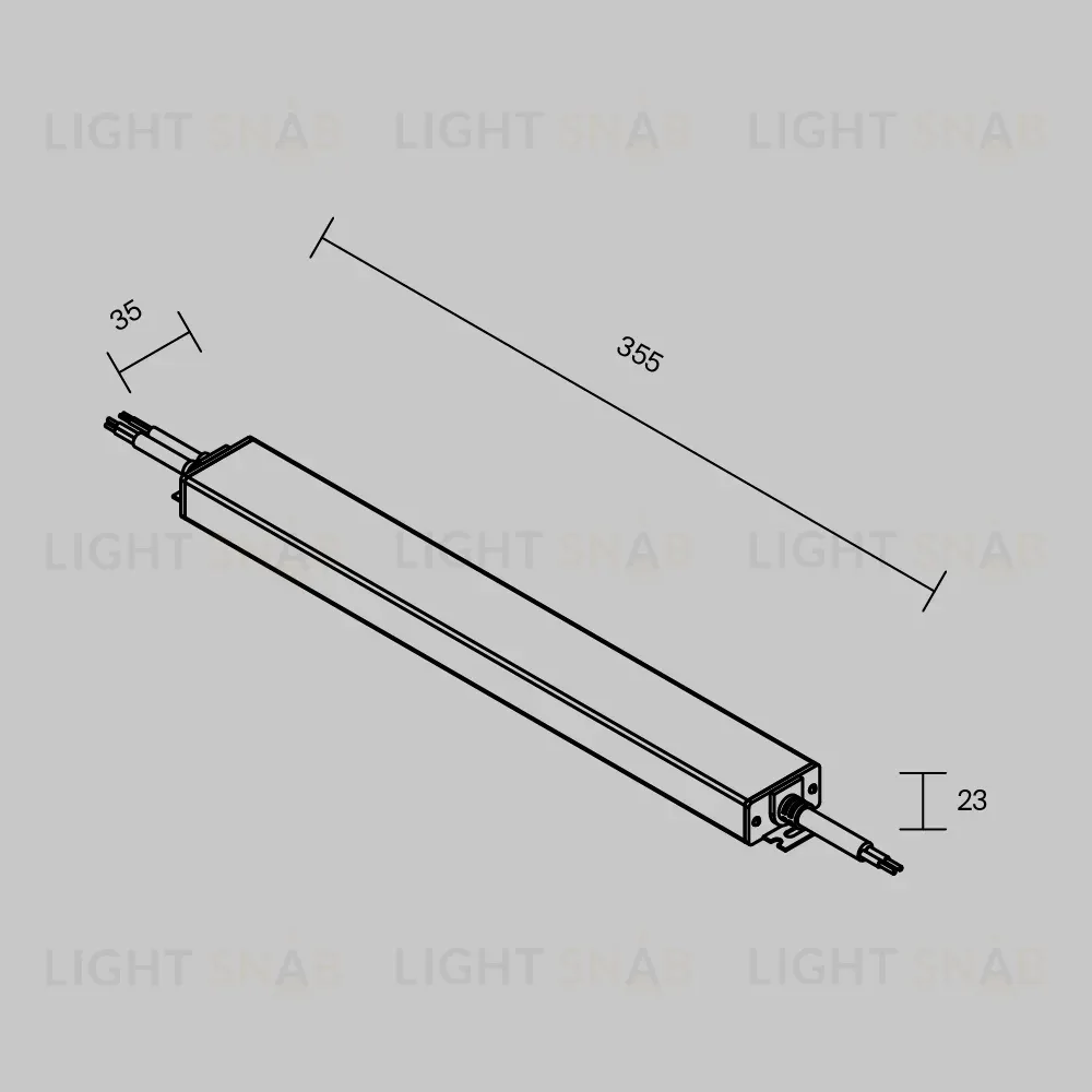 Блок питания Maytoni Led Strip PSL023 48В 250Вт IP 67 832006 832006