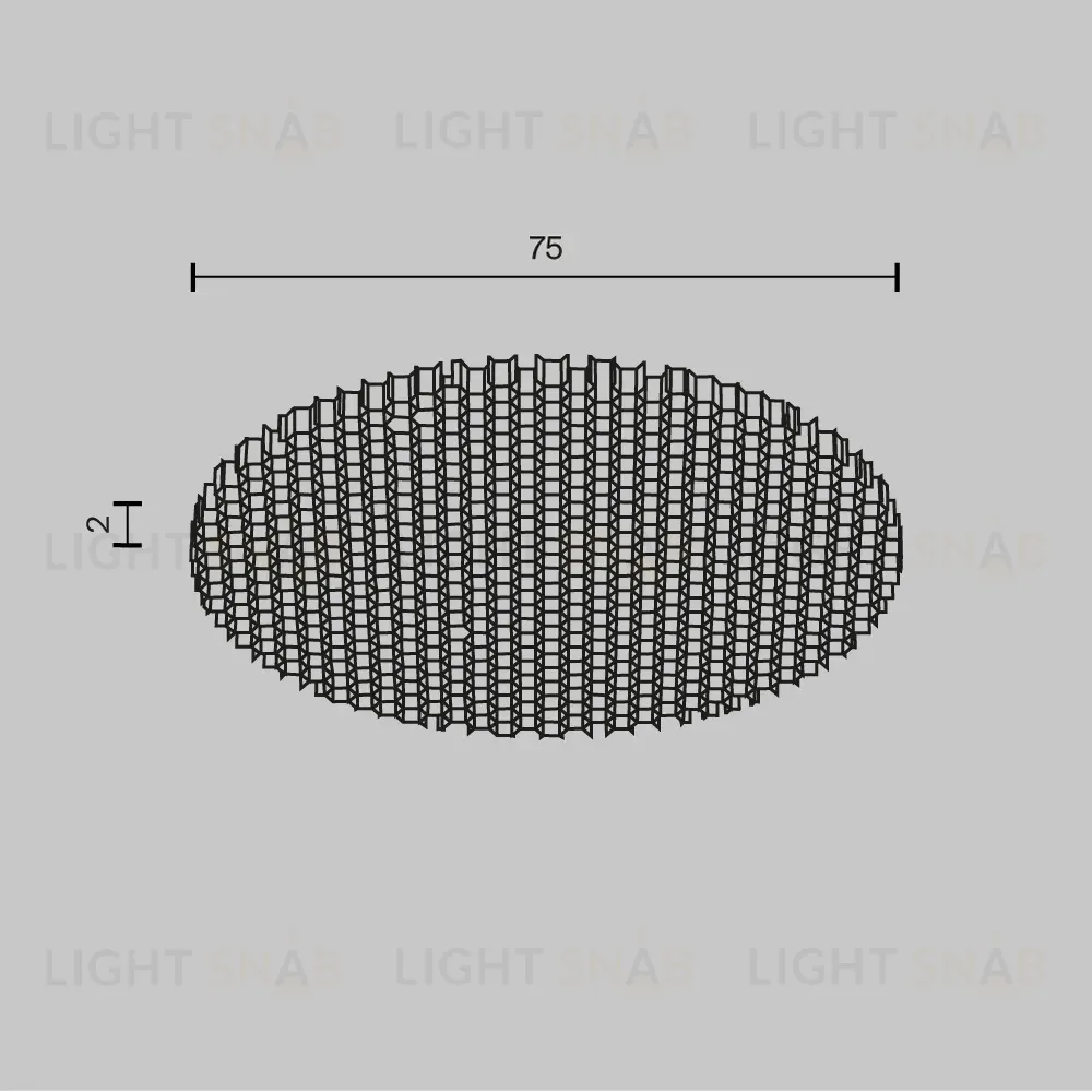 Светофильтр Maytoni Technical Focus Led HoneyComb-D75 HoneyComb-D75