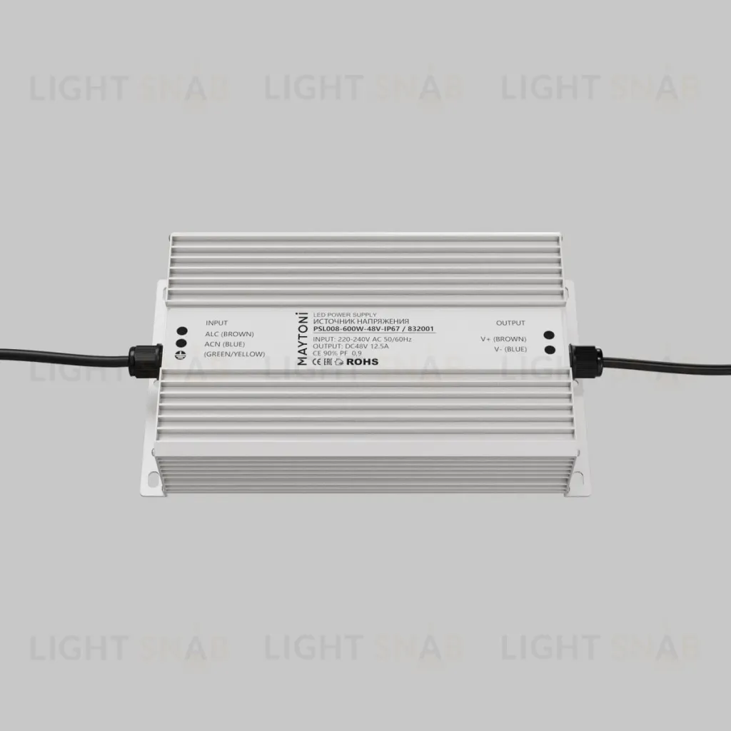 Блок питания Maytoni Led Strip PSL008 48В 600Вт IP67 832001 832001