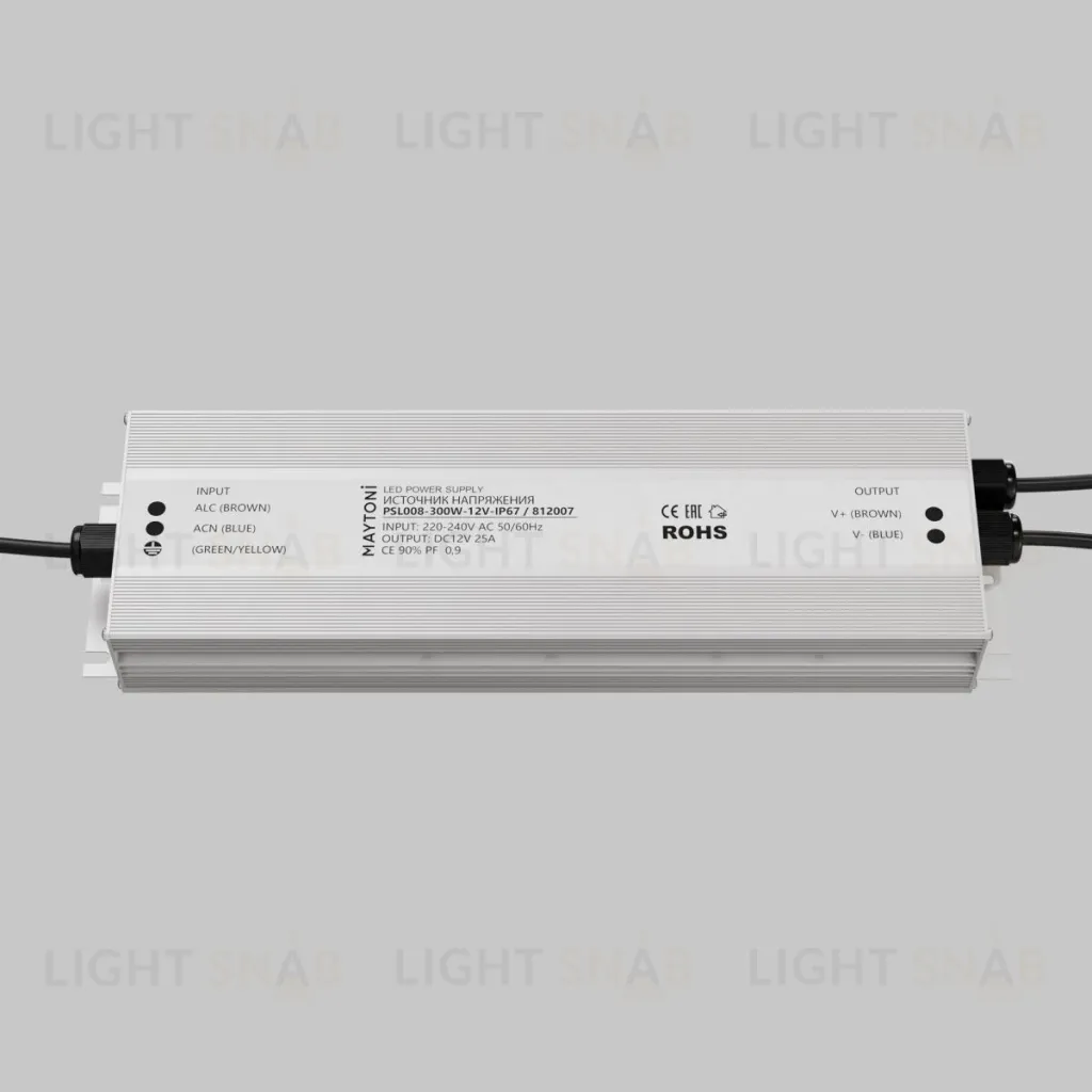 Блок питания Maytoni Led Strip PSL008 12В 300Вт IP67 812007 812007
